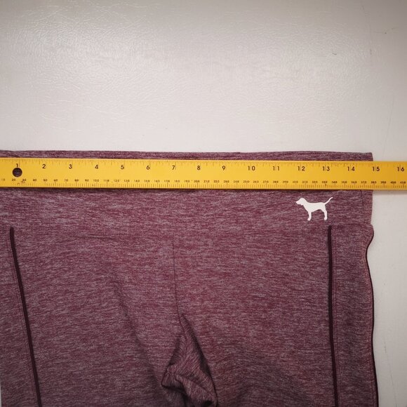 Pink Yoga Victoria's Secret Ladies Size Small Rose Color Ankle Length Leggings - Picture 7 of 9